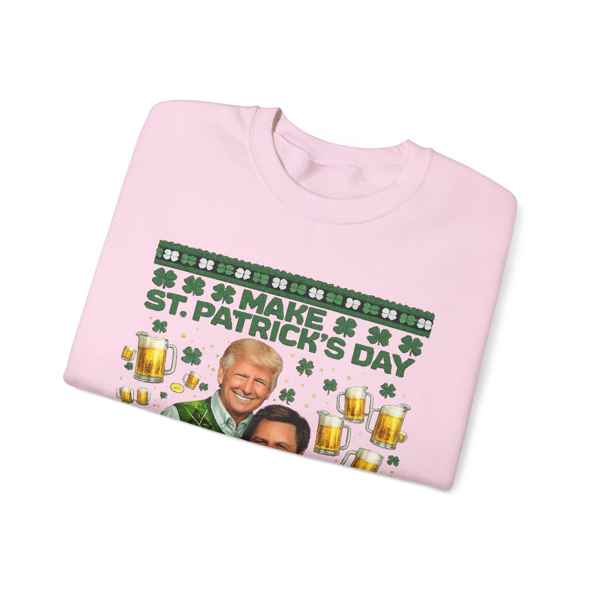 funny trmp sweater st patricks day gag gift