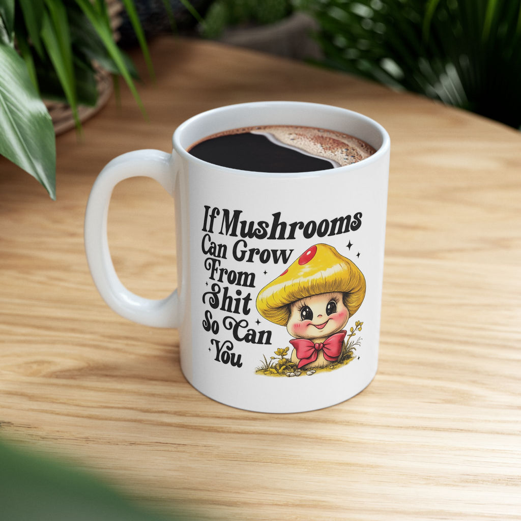 Funny  Mushroom Mug