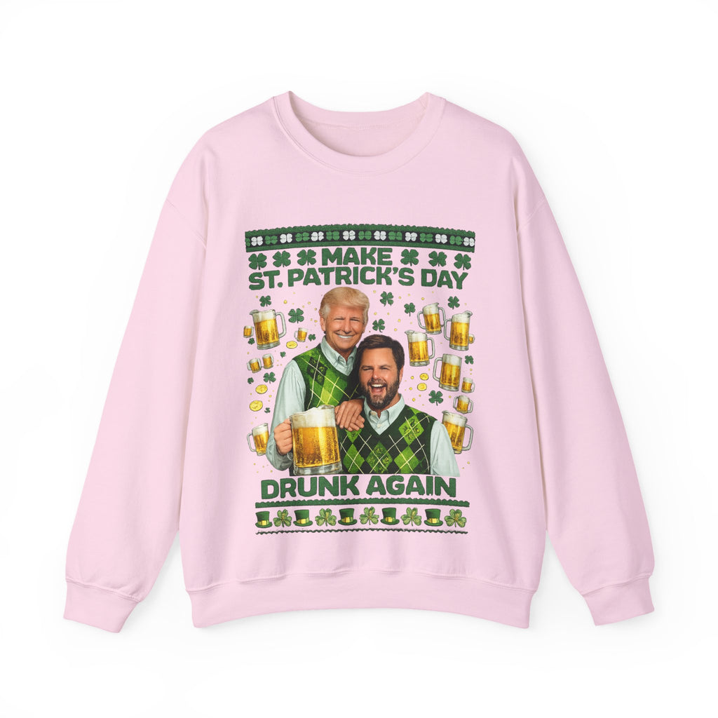 funny trmp sweater st patricks day gag gift
