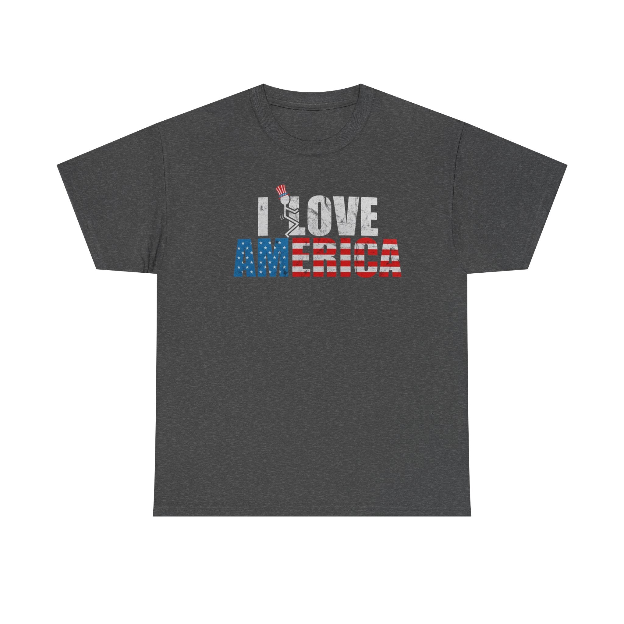 I Love America Shirt Fathers Day July 4th