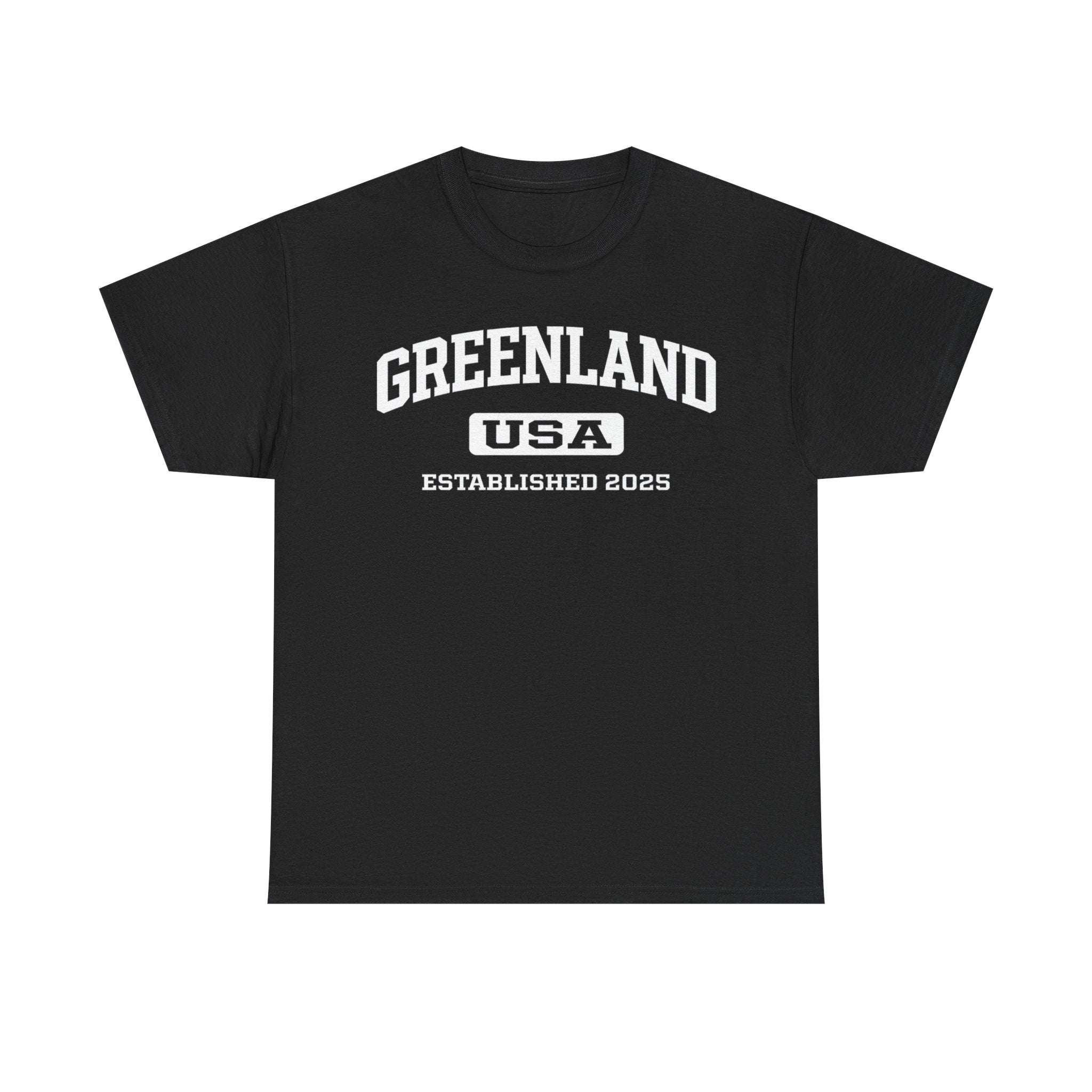 Greenland T-Shirt | Collegiate Arch Logo, Menswear Viral
