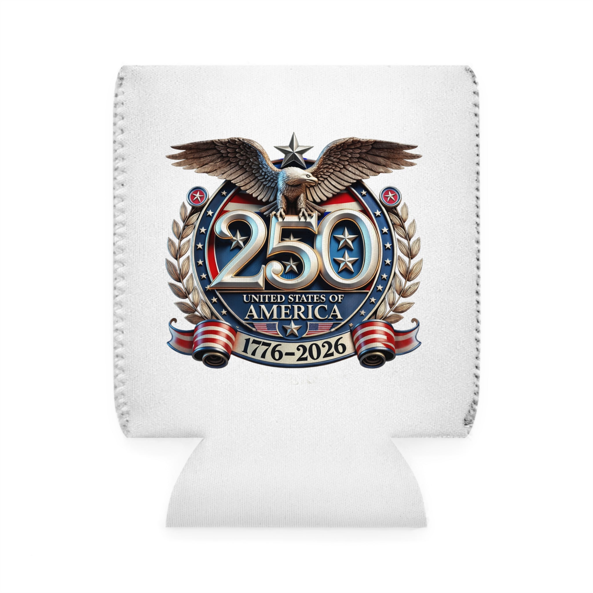 Americ July 4th 250th Anniversary Coozie