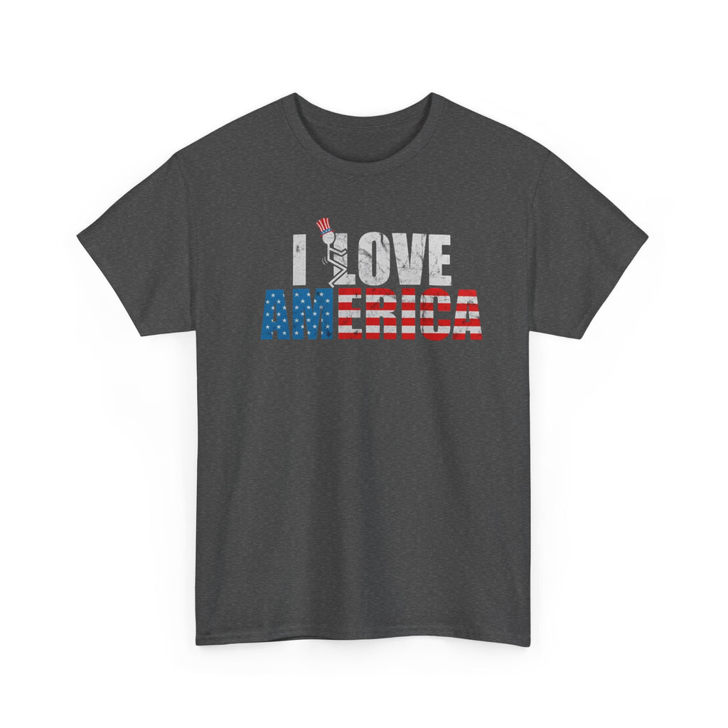 I Love America Shirt Fathers Day July 4th