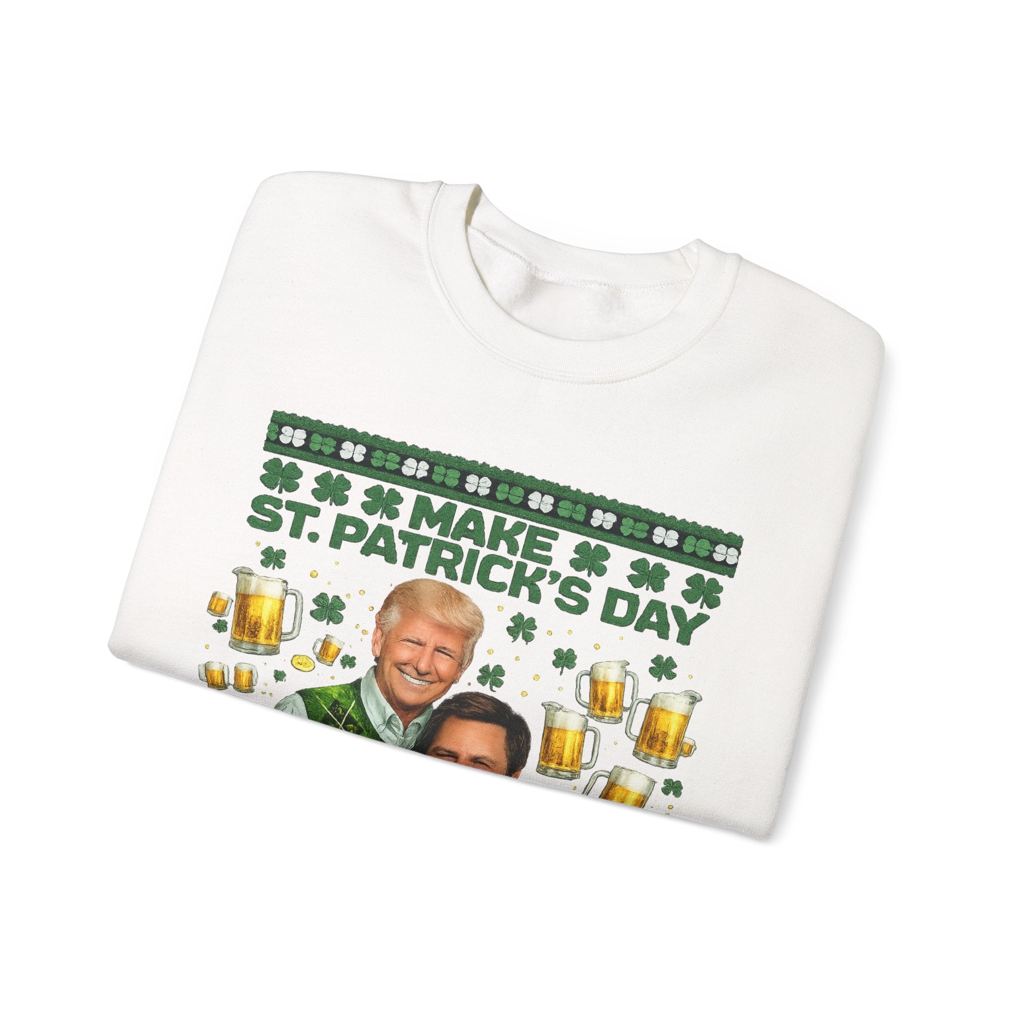 funny trmp sweater st patricks day gag gift
