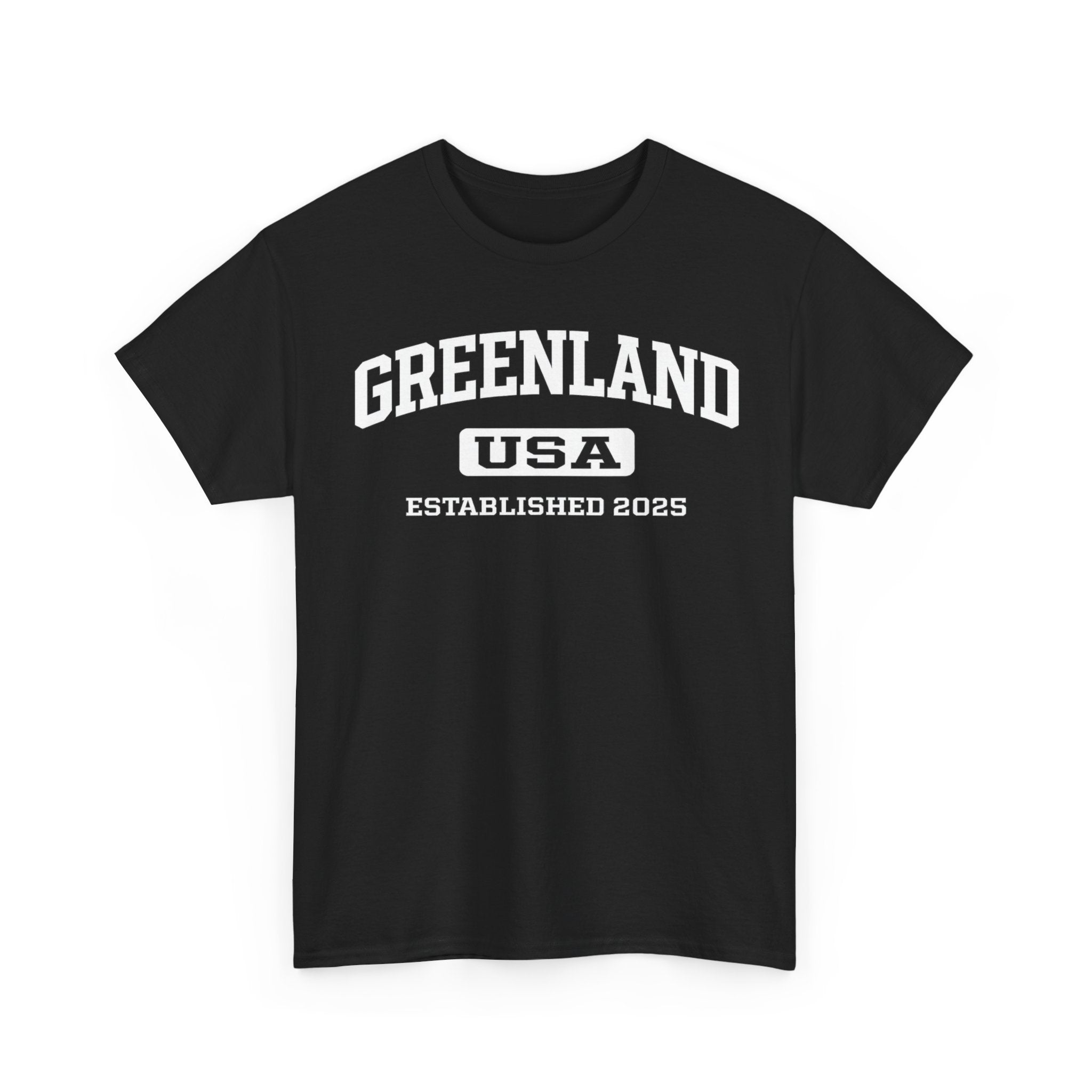 Greenland T-Shirt | Collegiate Arch Logo, Menswear Viral