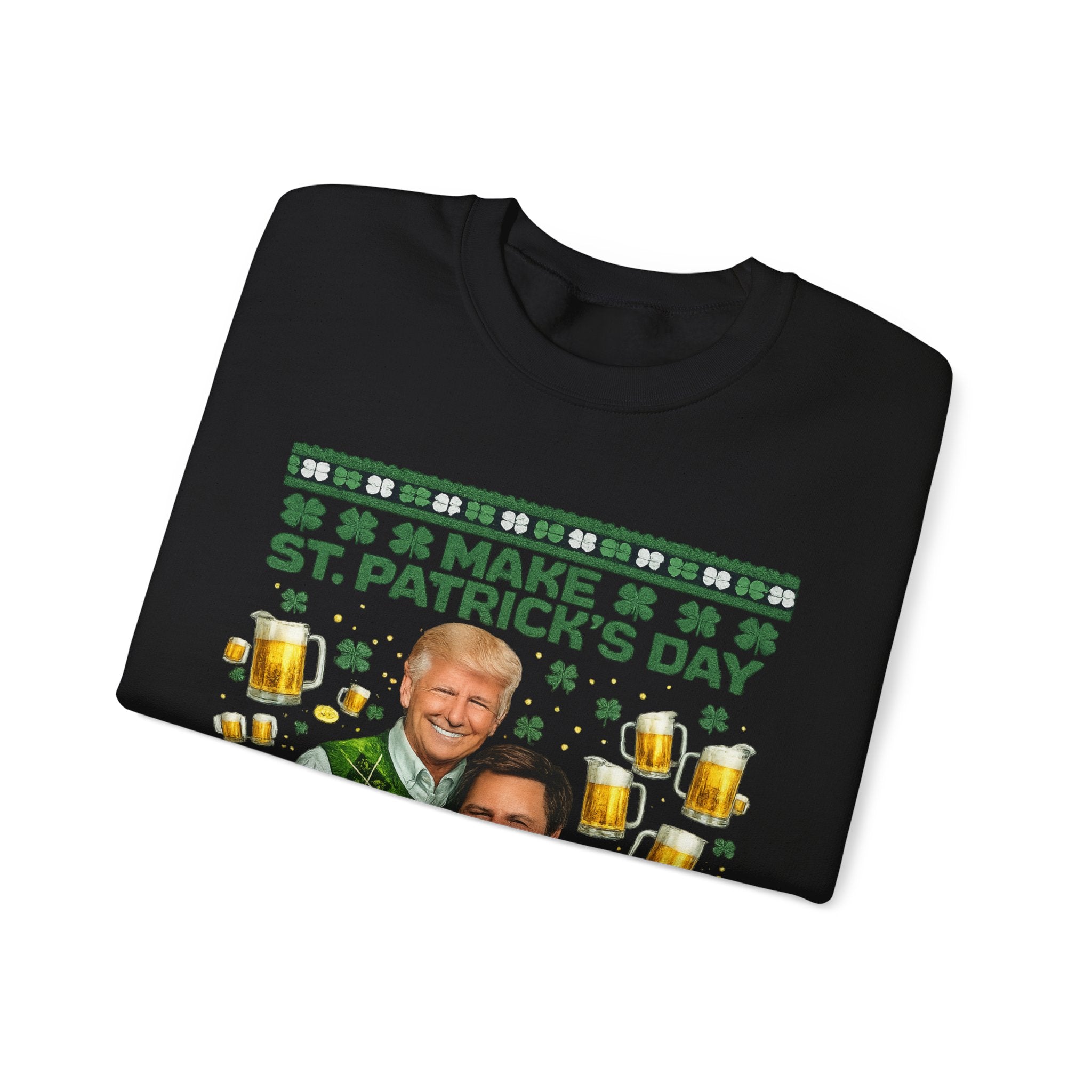 funny trmp sweater st patricks day gag gift