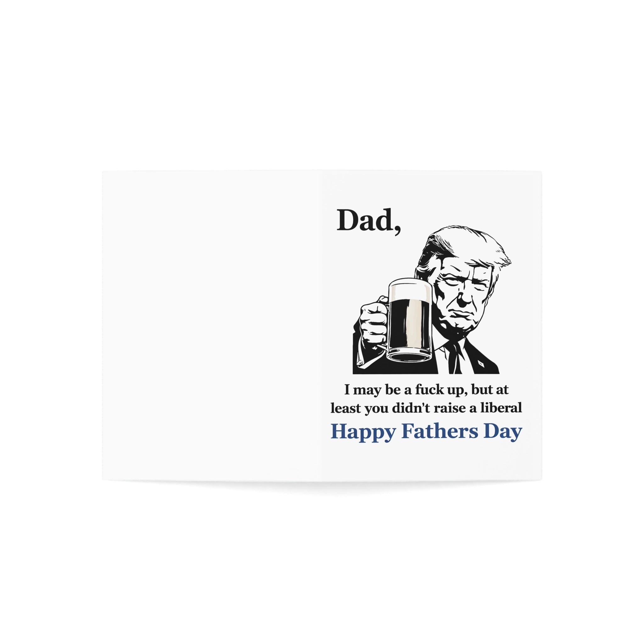 Trump Fathers Day Greeting Cards (1, 10, 30, and 50pcs)