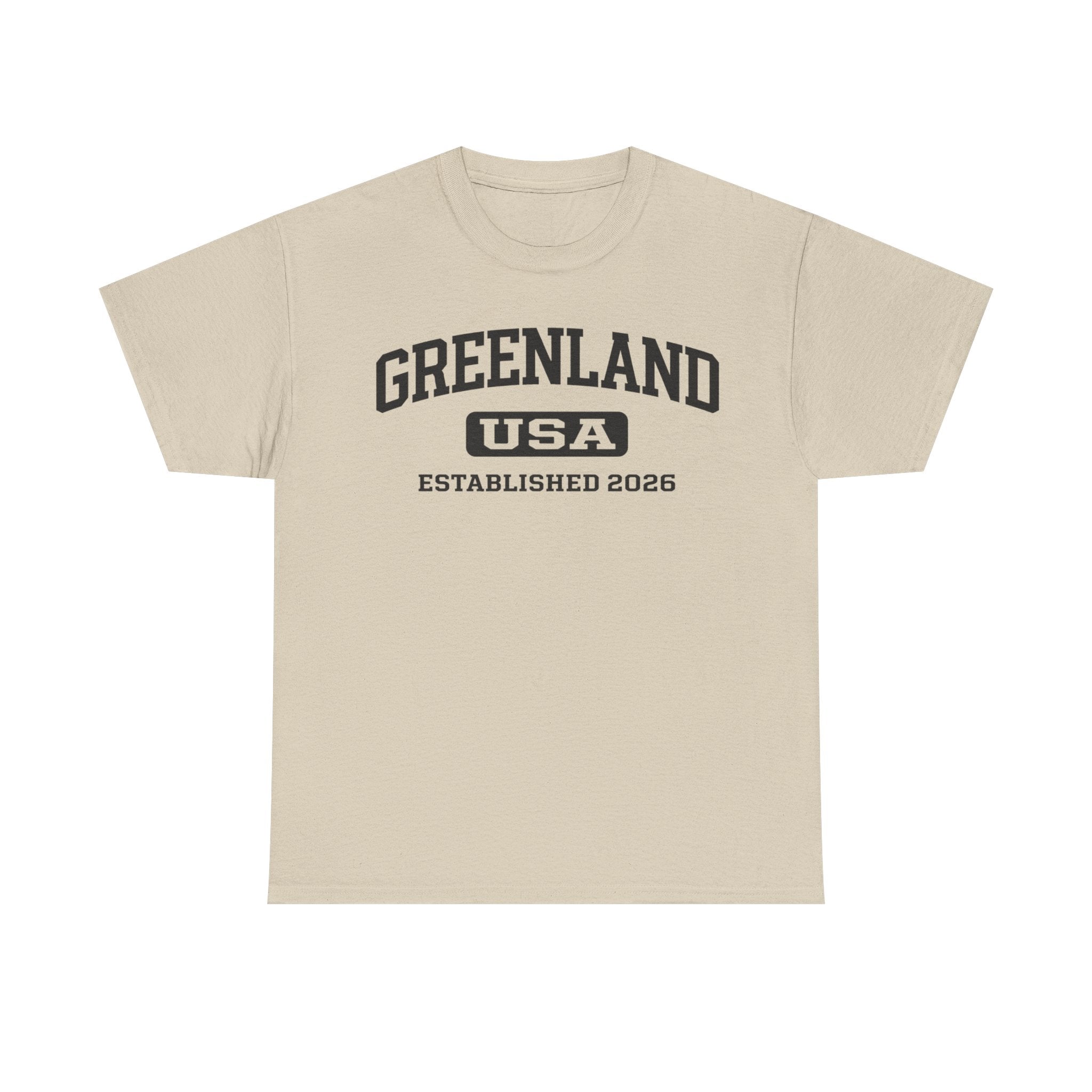 Greenland T-Shirt | Collegiate Arch Logo, Menswear Viral