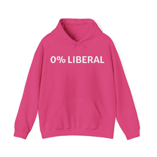 0 percent Lib Hoodie gift dad funny gag gift Valentines