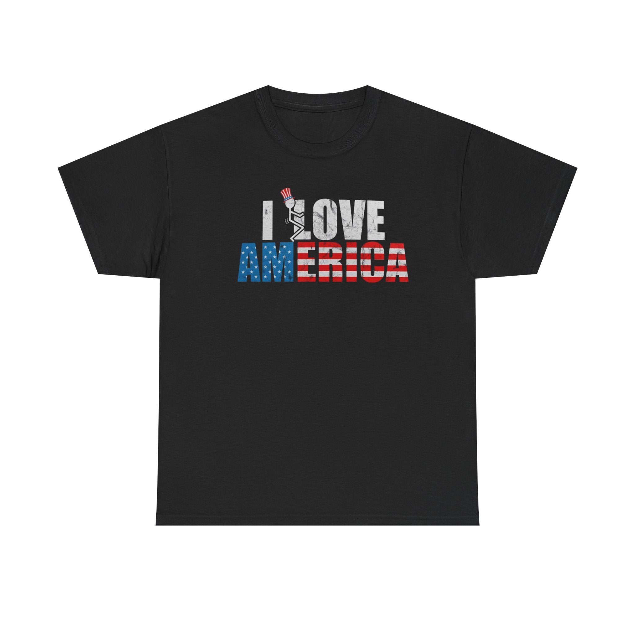 I Love America Shirt Fathers Day July 4th