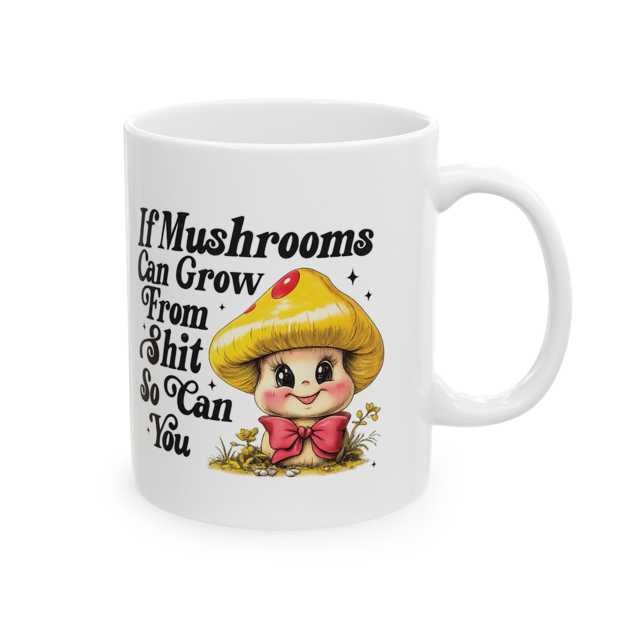 Funny  Mushroom Mug